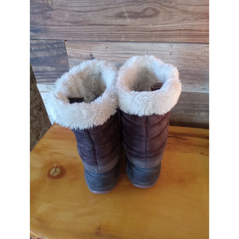 Womens Northface icepick boots sz 7 faux fur shellista III pac boot - Picture 2 of 12